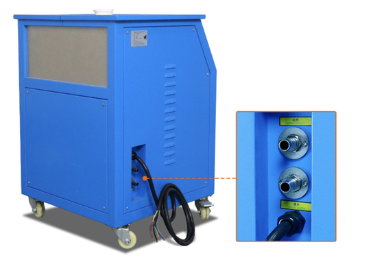 4kg Induction Heating Platinum Melting Furnace Vertical Medium Frequency