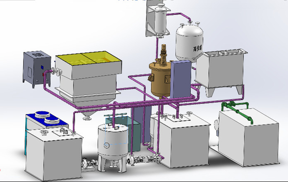 Turn Key Silver Refinery Plant Precious Metal Recovery From Electronic Waste