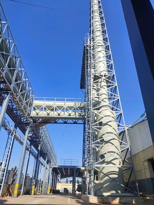 High Concentration Waste Gas Absorption Tower Silver Mine Fume Treatment System
