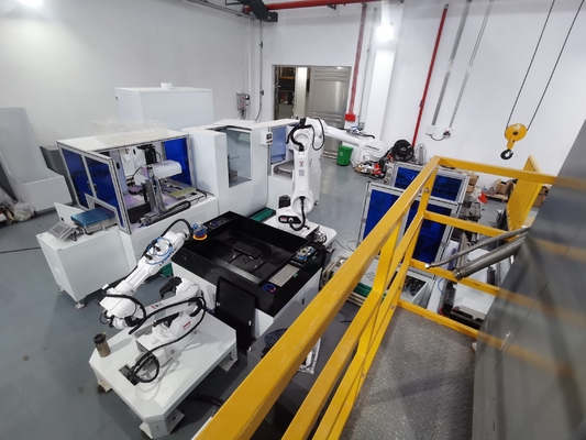 Automatic Production Gold Ingots Gold Bar Casting Machine With Robot