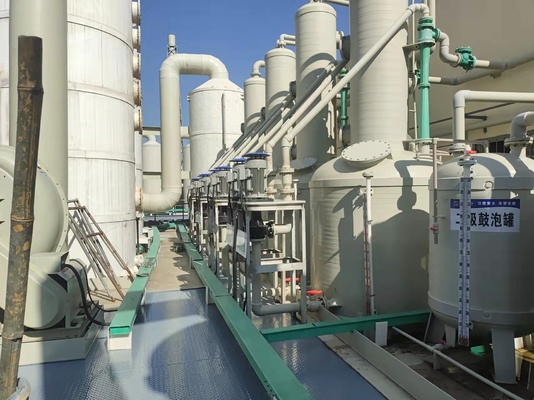 High Concentration Waste Gas Absorption Tower Silver Mine Fume Treatment System