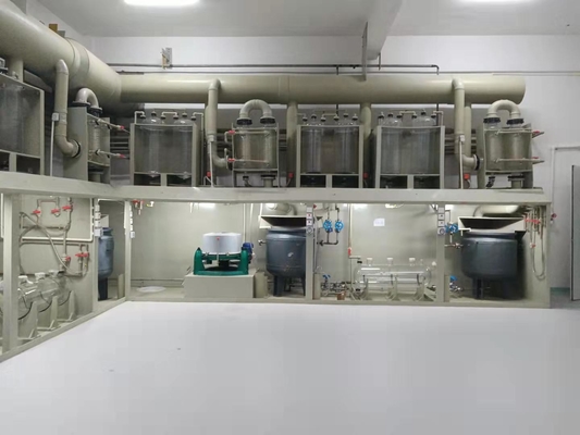 No Pollution Crude Silver Electrolysis And Electrolytic Cell 300kg Capacity